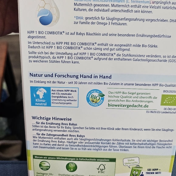 Hipp bio combiotik milk box - Picture 4 of 5